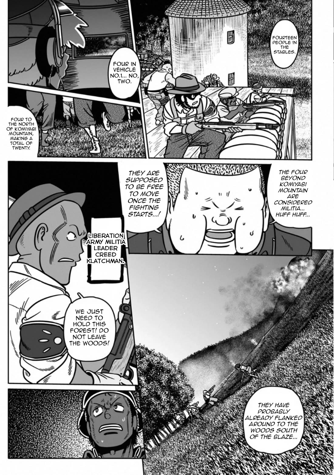 Groundless - Sekigan no Sogekihei Chapter 39 page 26 - Chapter 39: The Flames of Greed and Treason