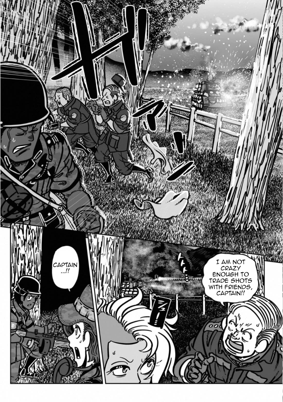 Groundless - Sekigan no Sogekihei Chapter 39 page 28 - Chapter 39: The Flames of Greed and Treason