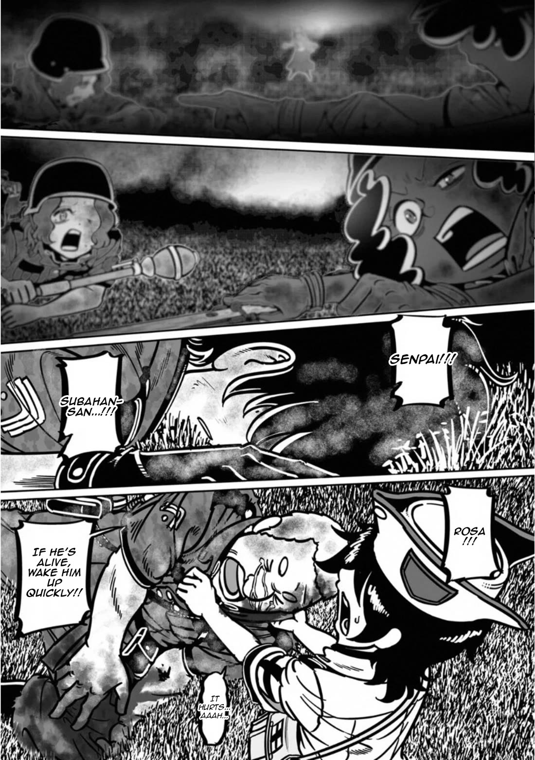Groundless - Sekigan no Sogekihei Chapter 39 page 34 - Chapter 39: The Flames of Greed and Treason