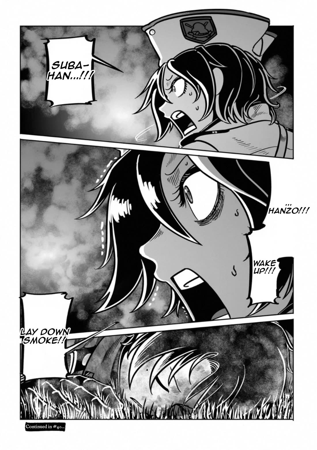 Groundless - Sekigan no Sogekihei Chapter 39 page 37 - Chapter 39: The Flames of Greed and Treason