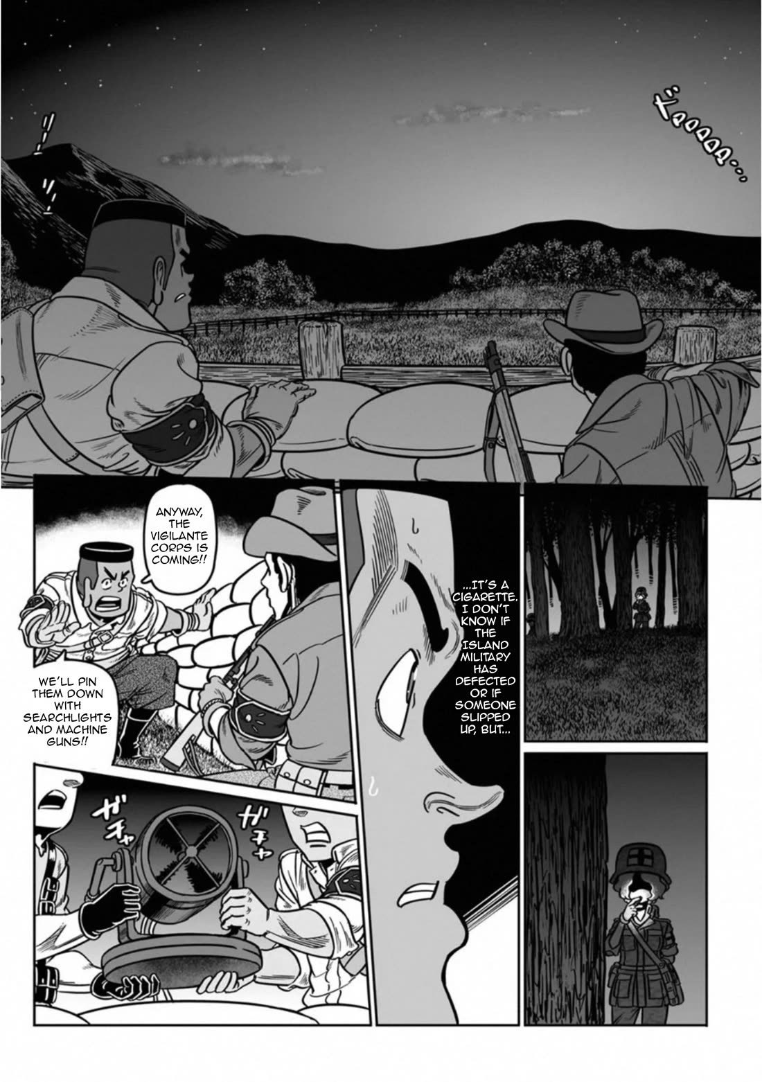 Groundless - Sekigan no Sogekihei Chapter 39 page 8 - Chapter 39: The Flames of Greed and Treason