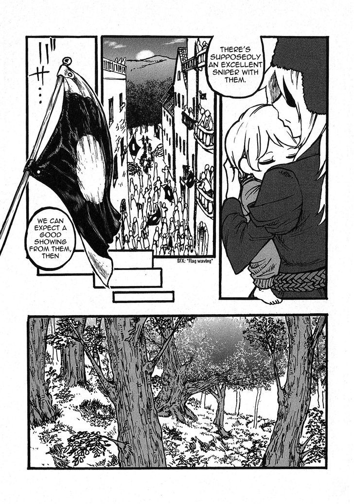 Groundless - Sekigan no Sogekihei Chapter 4.2 page 11 - Chapter 4 v2 : Separated squad