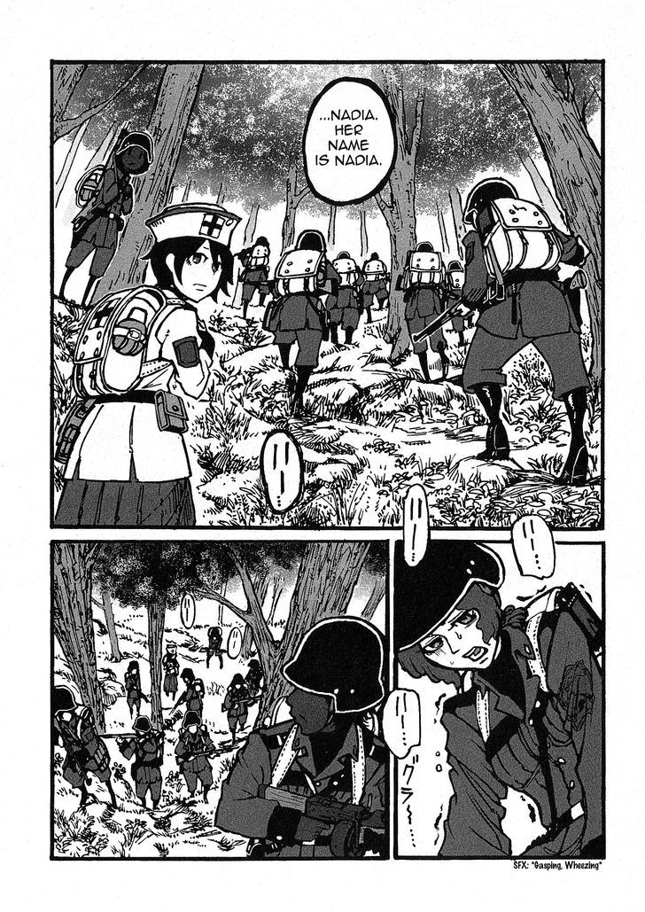Groundless - Sekigan no Sogekihei Chapter 4.2 page 24 - Chapter 4 v2 : Separated squad