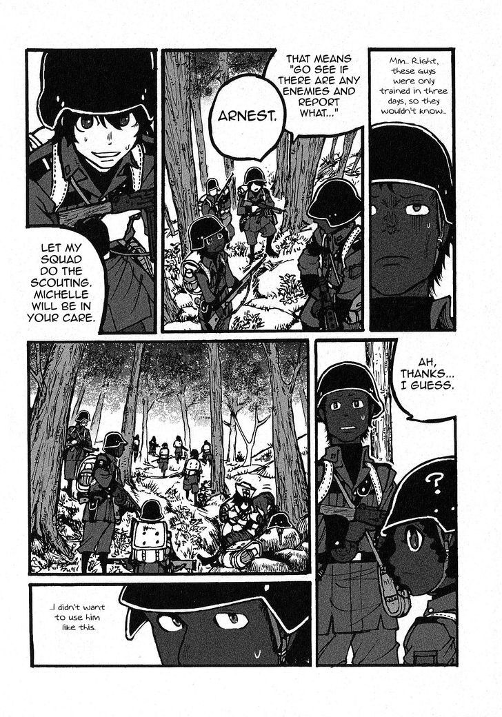 Groundless - Sekigan no Sogekihei Chapter 4.2 page 26 - Chapter 4 v2 : Separated squad
