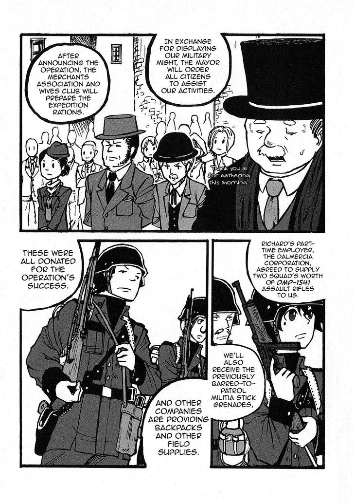 Groundless - Sekigan no Sogekihei Chapter 4.2 page 7 - Chapter 4 v2 : Separated squad
