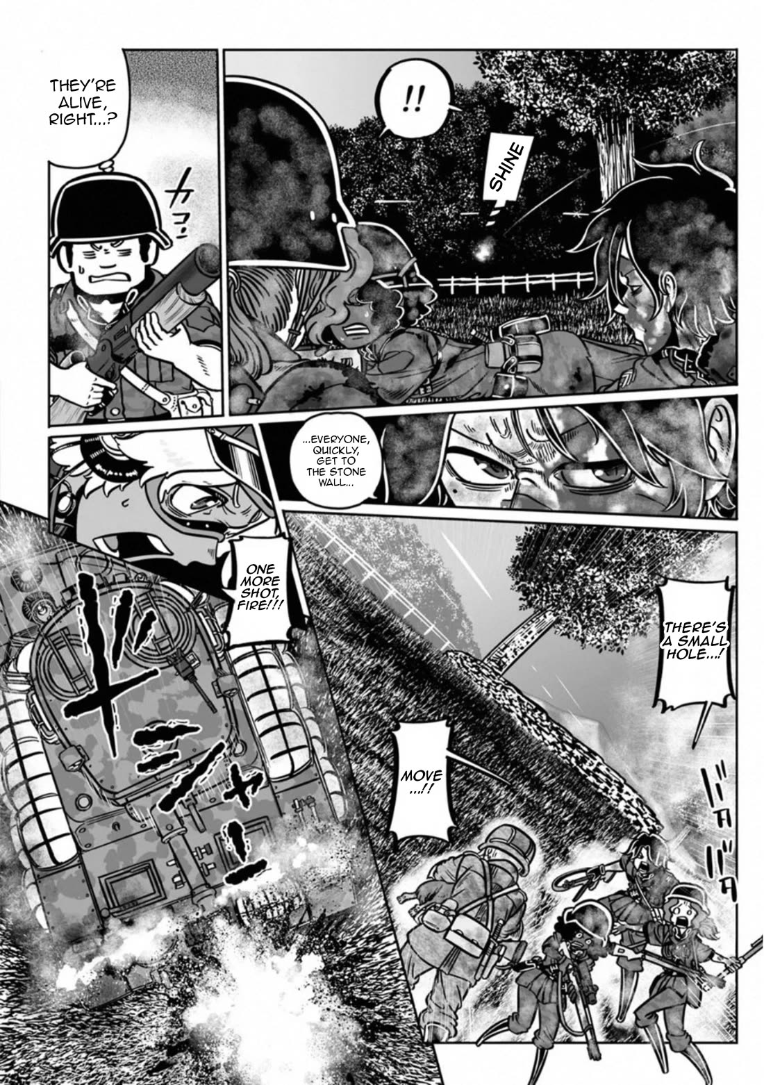 Groundless - Sekigan no Sogekihei Chapter 40 page 13 - Chapter 40: National Essence