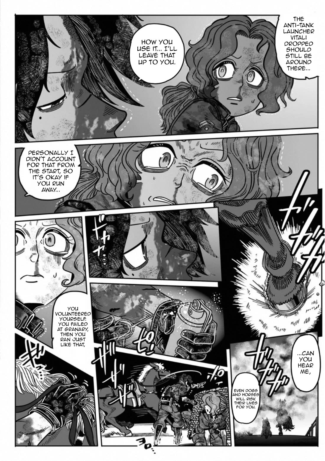 Groundless - Sekigan no Sogekihei Chapter 41 page 15 - Chapter 41: The Hero Will Not Save You