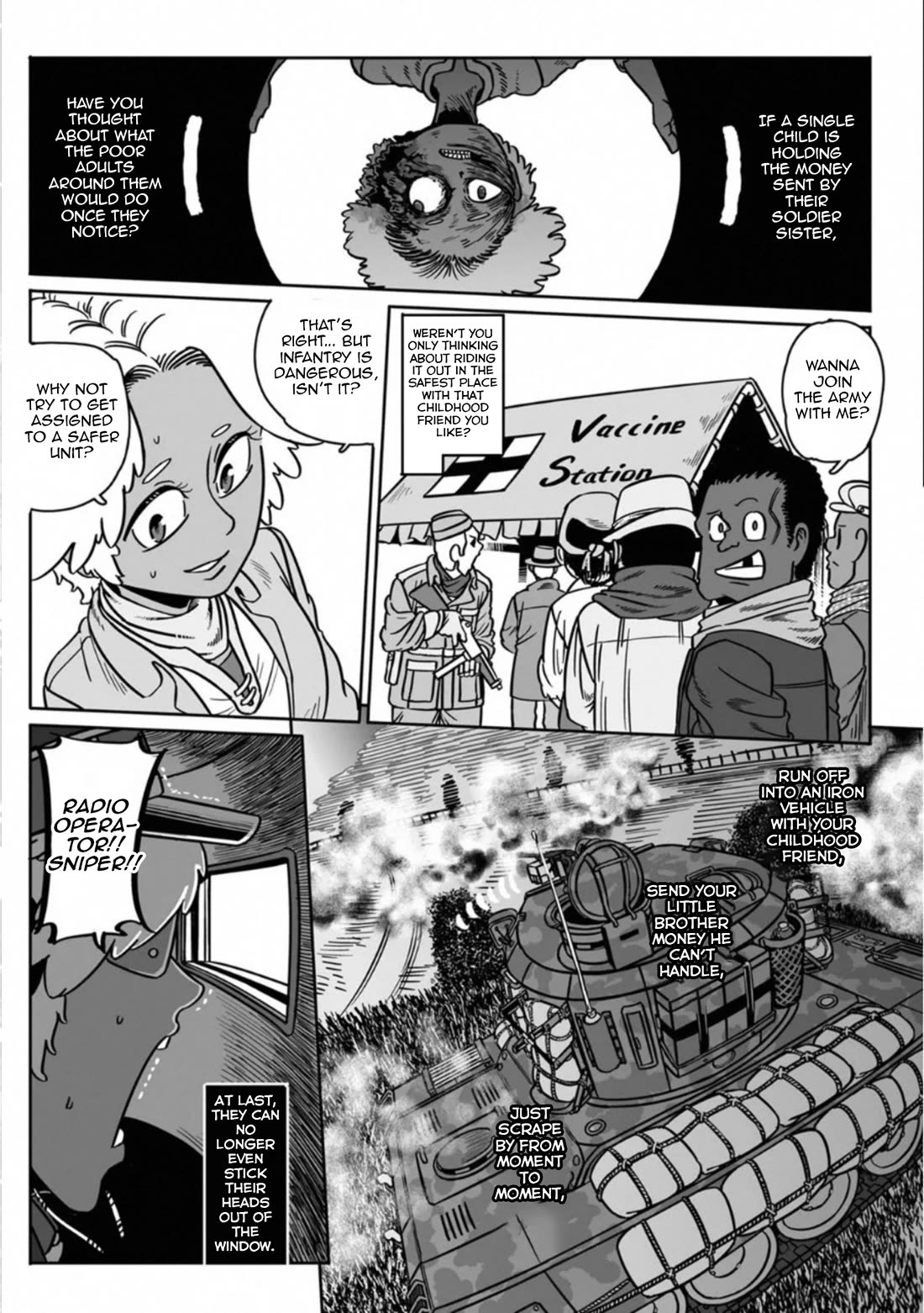 Groundless - Sekigan no Sogekihei Chapter 41 page 20 - Chapter 41: The Hero Will Not Save You