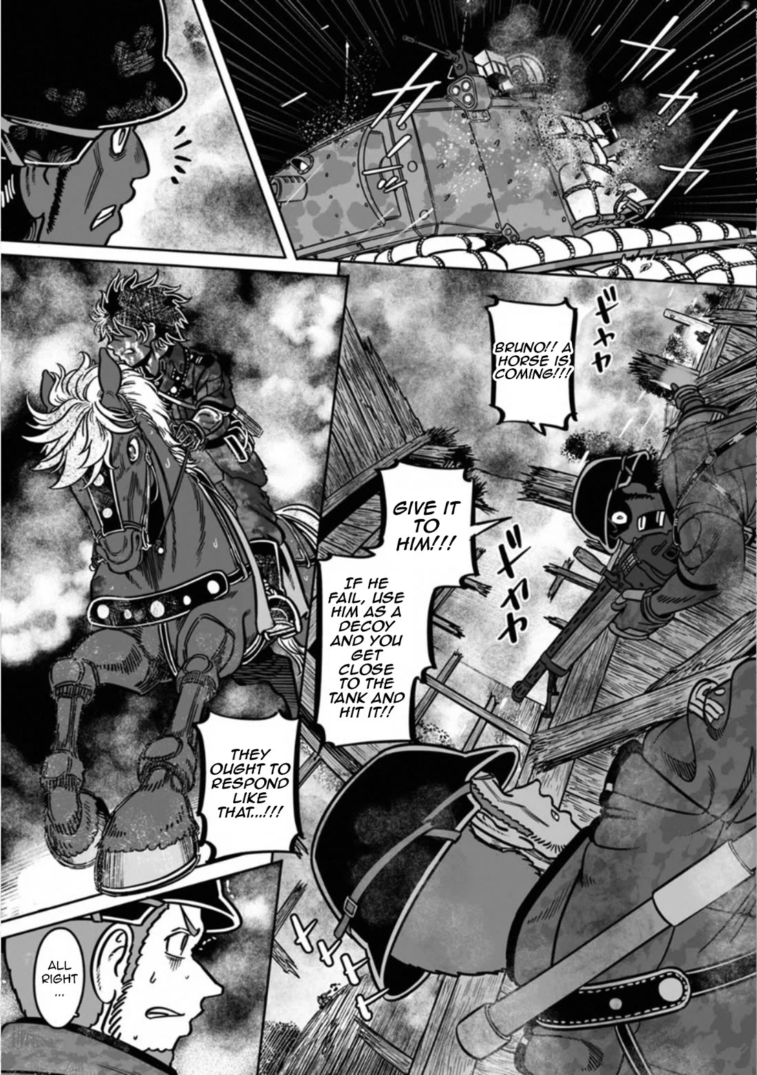 Groundless - Sekigan no Sogekihei Chapter 41 page 22 - Chapter 41: The Hero Will Not Save You