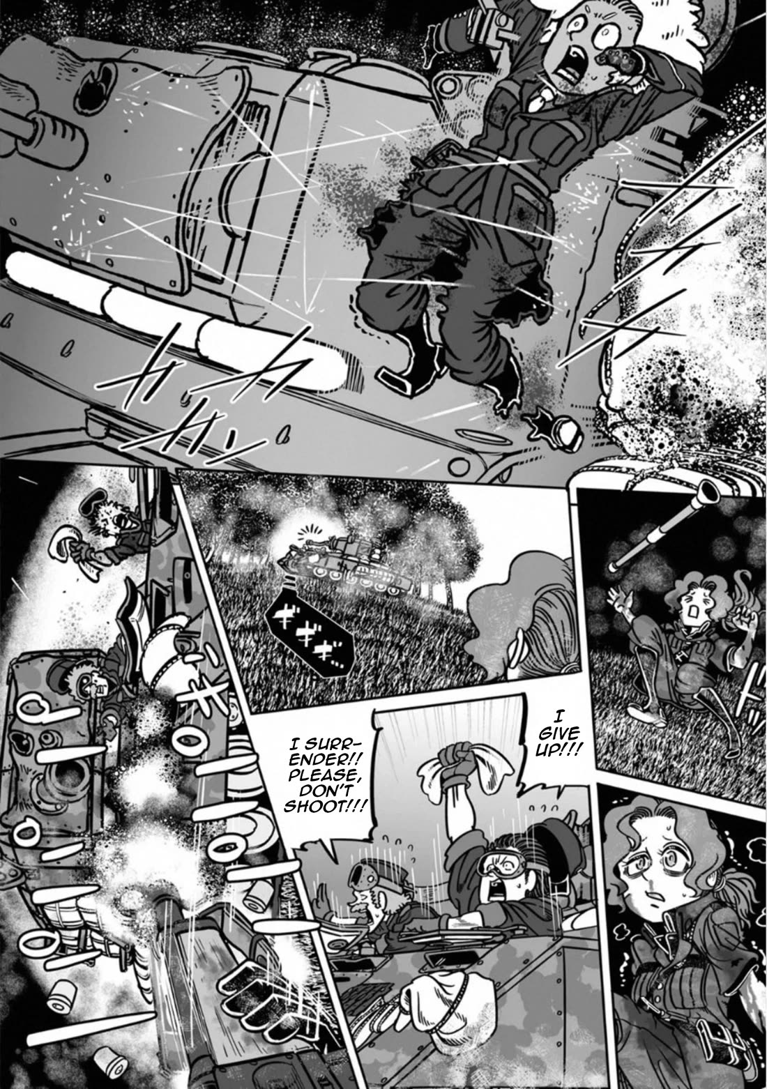 Groundless - Sekigan no Sogekihei Chapter 41 page 33 - Chapter 41: The Hero Will Not Save You