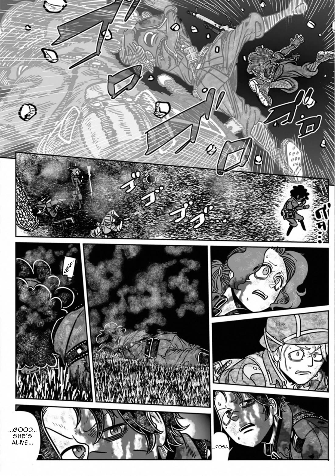 Groundless - Sekigan no Sogekihei Chapter 41 page 5 - Chapter 41: The Hero Will Not Save You