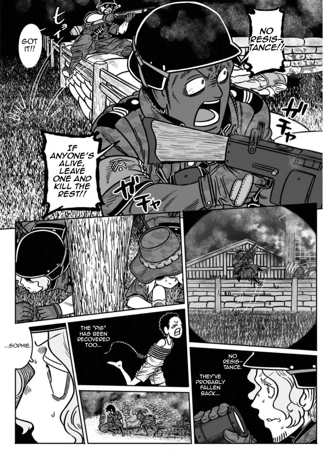 Groundless - Sekigan no Sogekihei Chapter 41 page 9 - Chapter 41: The Hero Will Not Save You