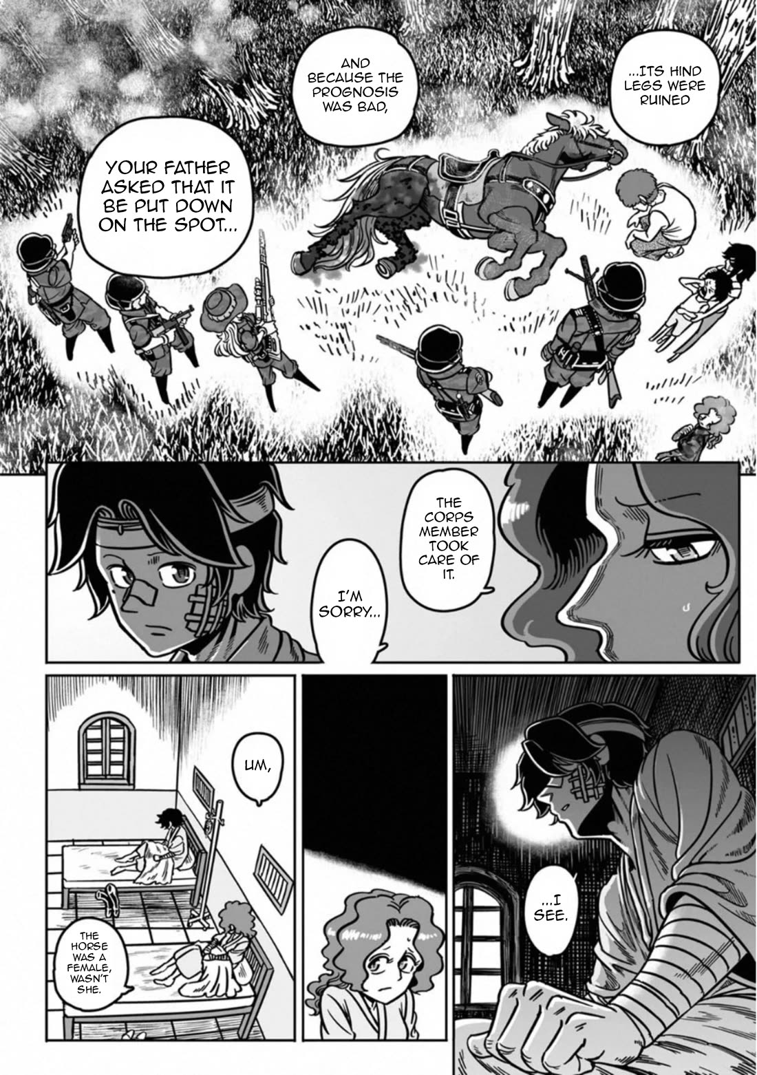 Groundless - Sekigan no Sogekihei Chapter 42 page 9 - Chapter 42: The Dragoon and His Lover