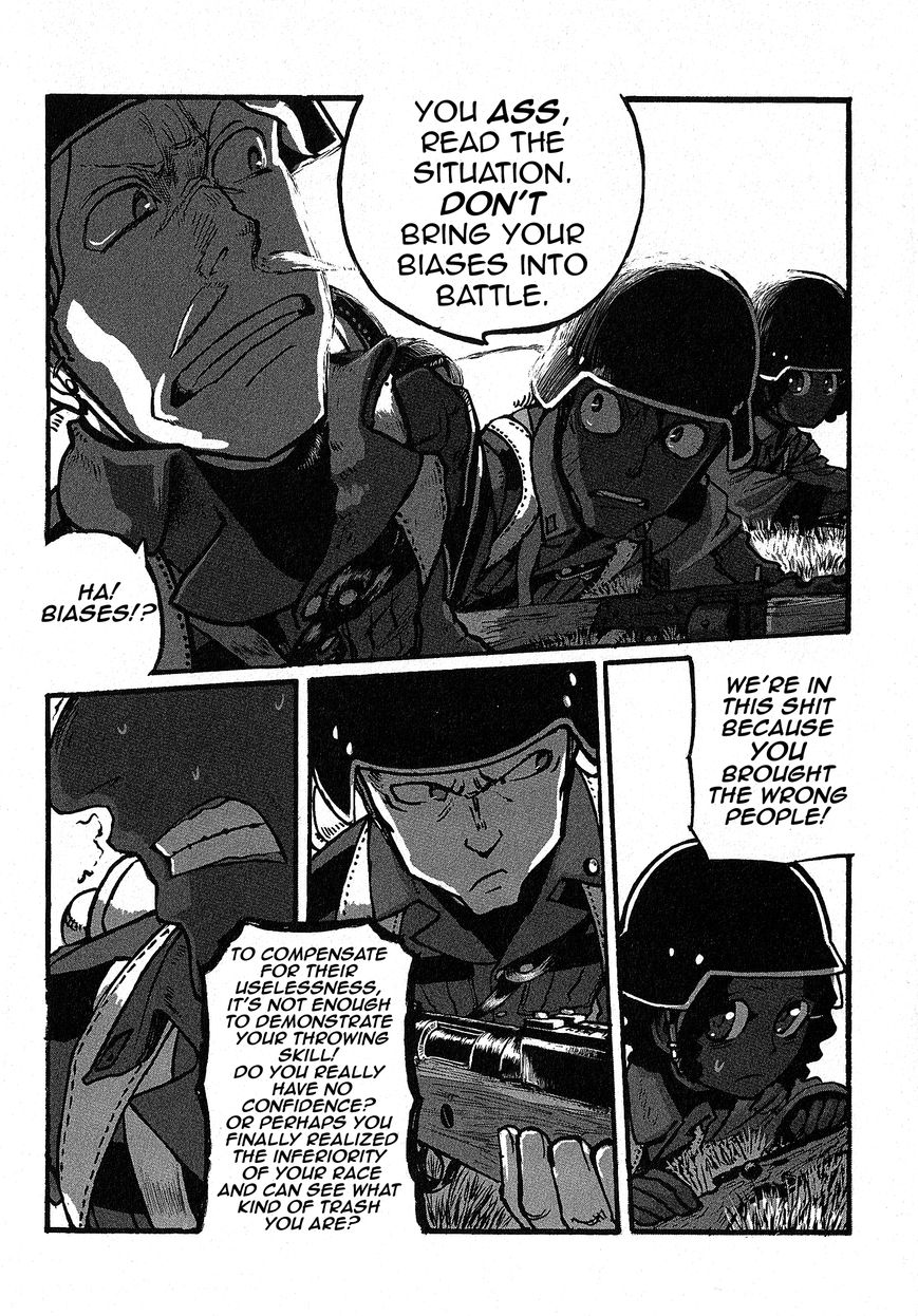 Groundless - Sekigan no Sogekihei Chapter 5 page 10 - Chapter 5 : Skirmish Battle at Wuzma Plateau