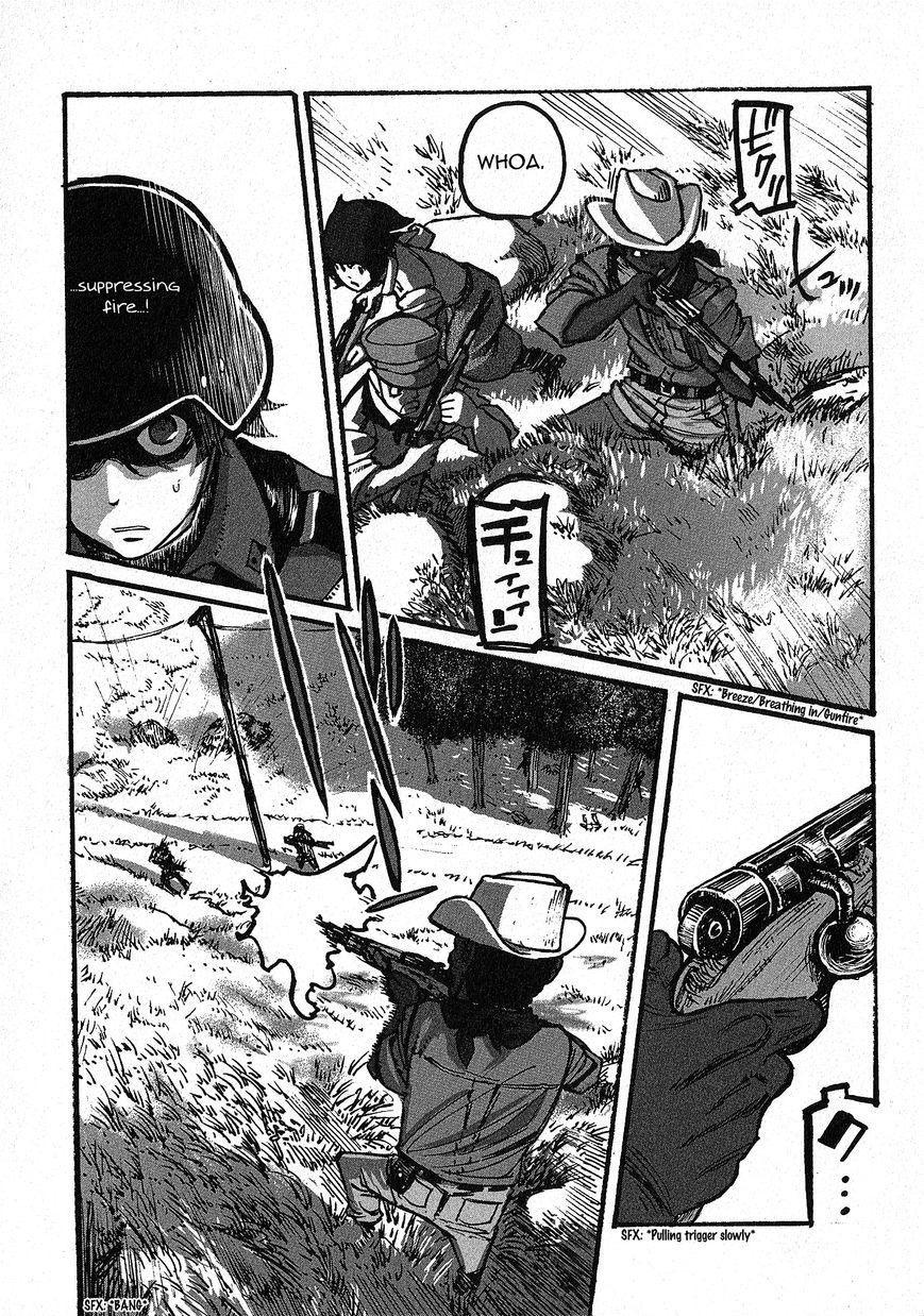 Groundless - Sekigan no Sogekihei Chapter 5 page 16 - Chapter 5 : Skirmish Battle at Wuzma Plateau