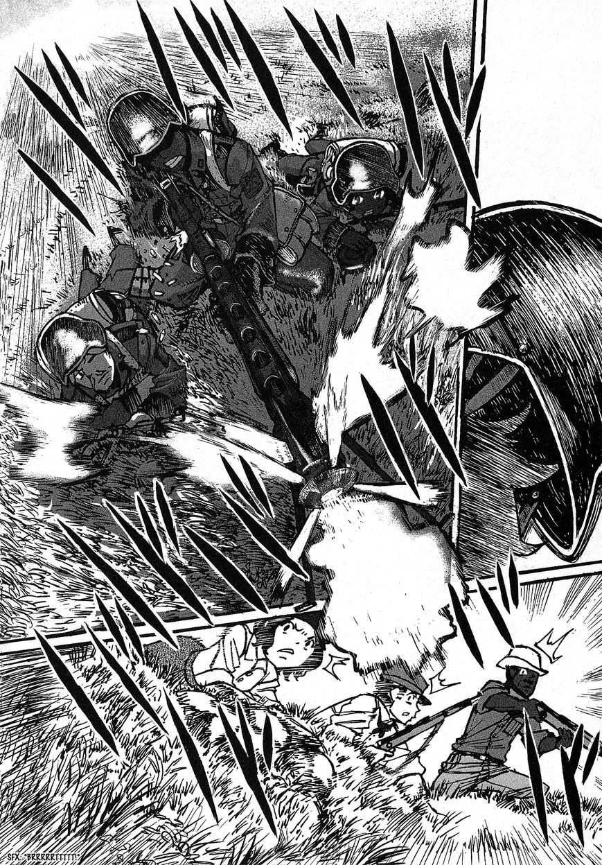 Groundless - Sekigan no Sogekihei Chapter 5 page 17 - Chapter 5 : Skirmish Battle at Wuzma Plateau