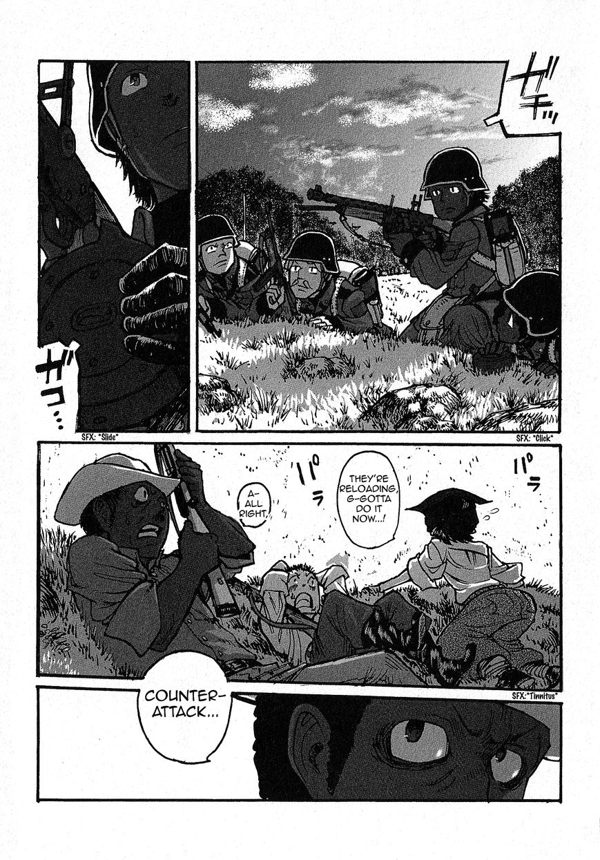 Groundless - Sekigan no Sogekihei Chapter 5 page 19 - Chapter 5 : Skirmish Battle at Wuzma Plateau