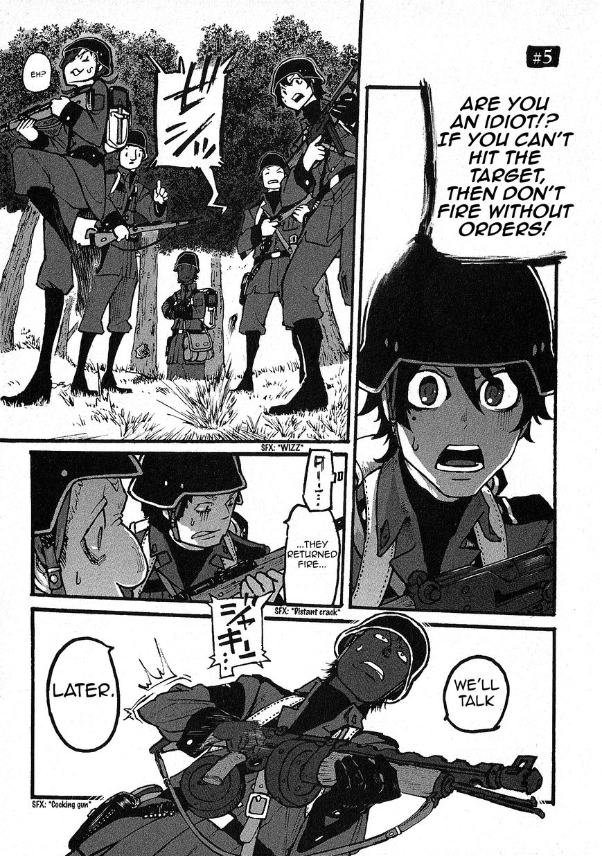 Groundless - Sekigan no Sogekihei Chapter 5 page 2 - Chapter 5 : Skirmish Battle at Wuzma Plateau