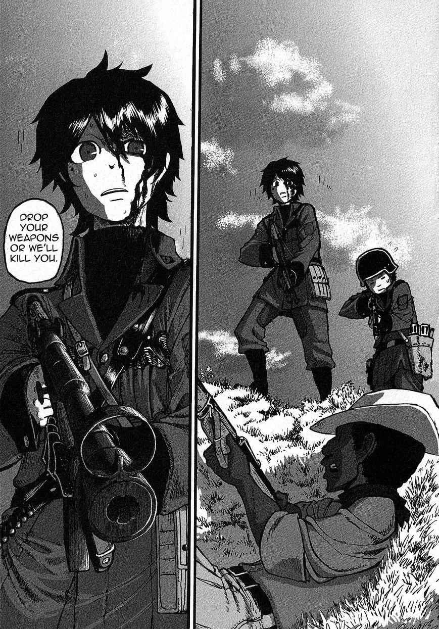 Groundless - Sekigan no Sogekihei Chapter 5 page 20 - Chapter 5 : Skirmish Battle at Wuzma Plateau