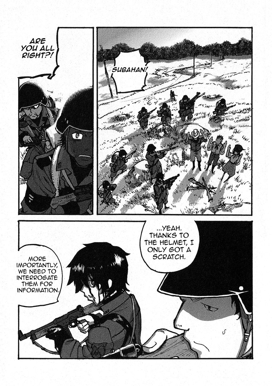 Groundless - Sekigan no Sogekihei Chapter 5 page 22 - Chapter 5 : Skirmish Battle at Wuzma Plateau
