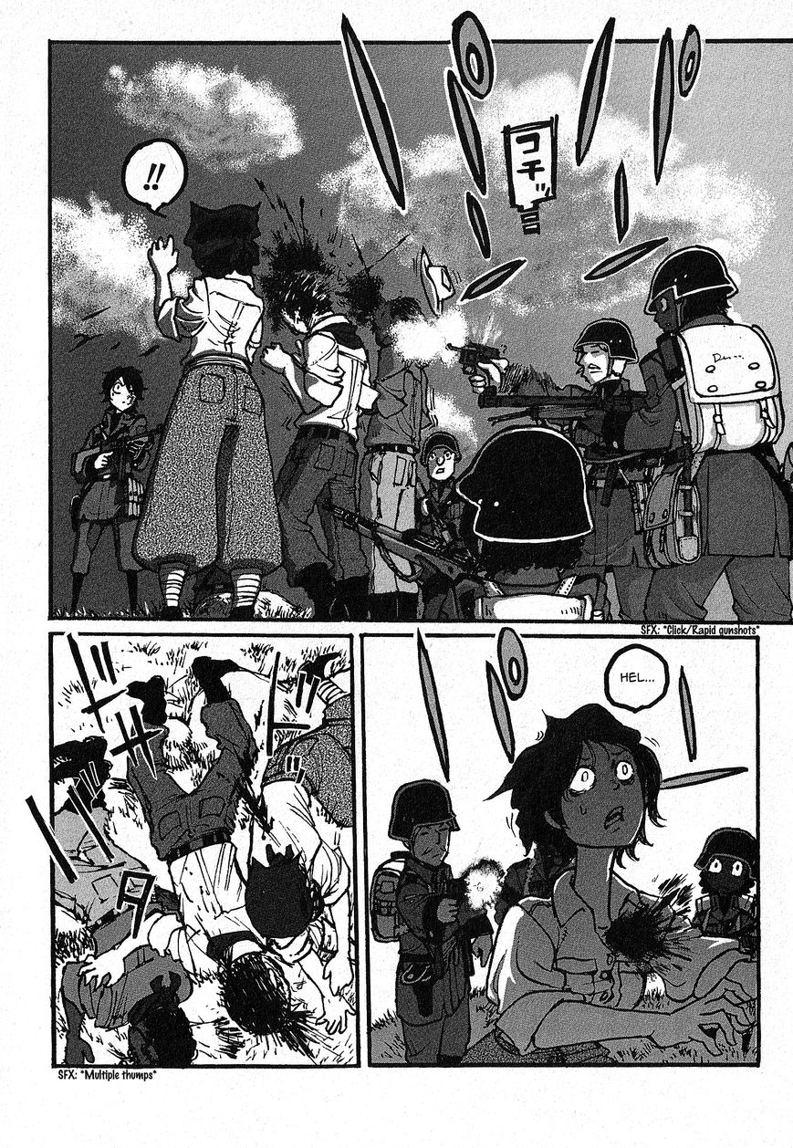 Groundless - Sekigan no Sogekihei Chapter 5 page 25 - Chapter 5 : Skirmish Battle at Wuzma Plateau