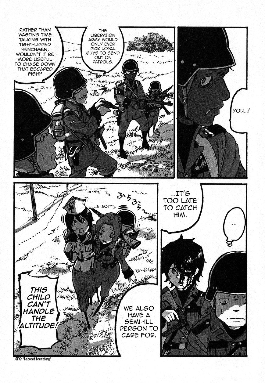Groundless - Sekigan no Sogekihei Chapter 5 page 26 - Chapter 5 : Skirmish Battle at Wuzma Plateau