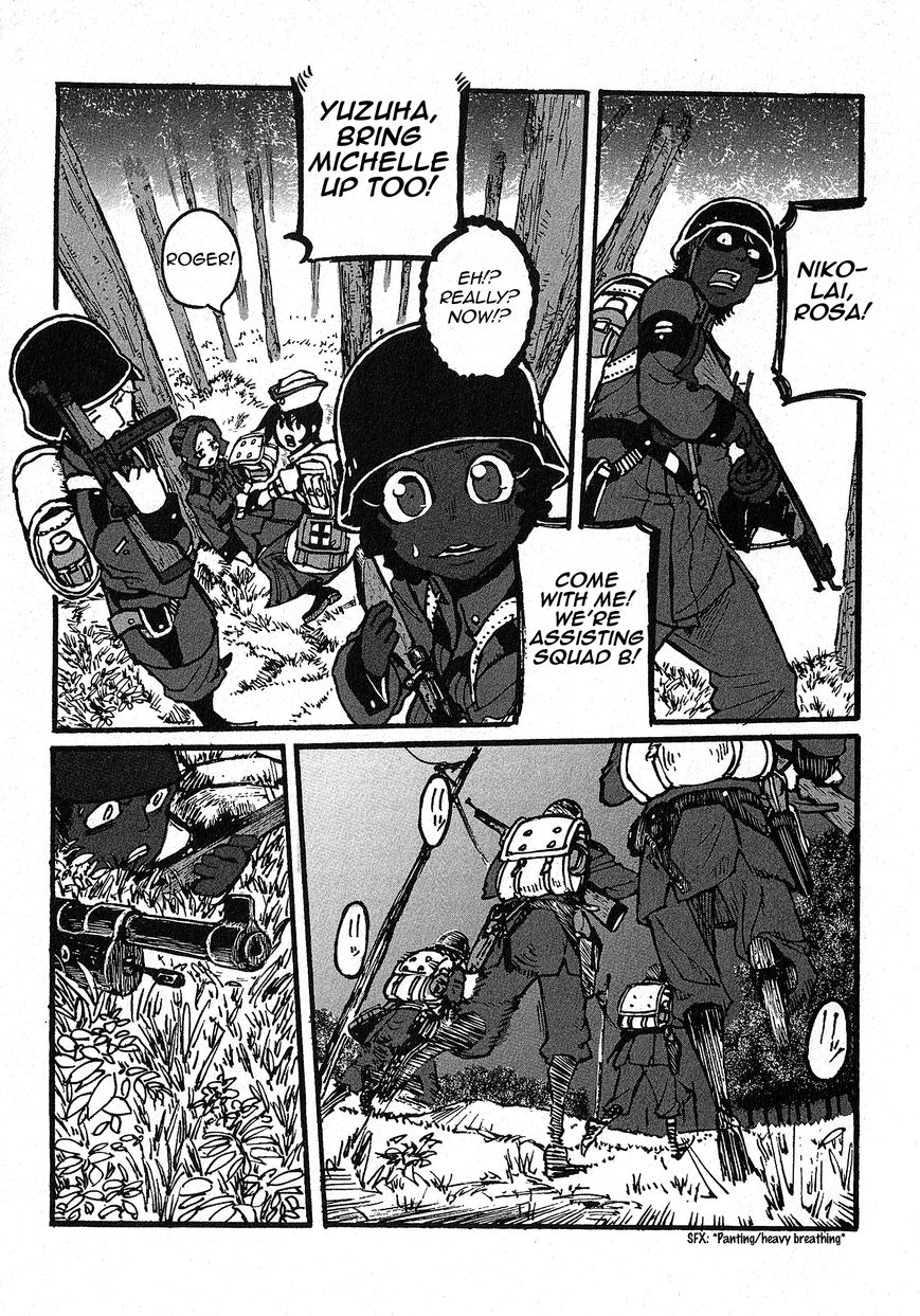 Groundless - Sekigan no Sogekihei Chapter 5 page 4 - Chapter 5 : Skirmish Battle at Wuzma Plateau