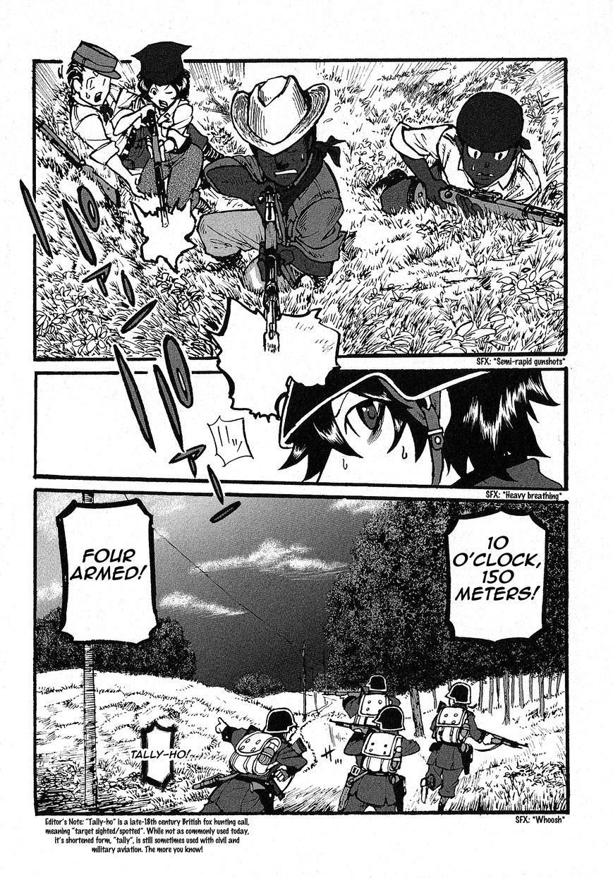 Groundless - Sekigan no Sogekihei Chapter 5 page 5 - Chapter 5 : Skirmish Battle at Wuzma Plateau