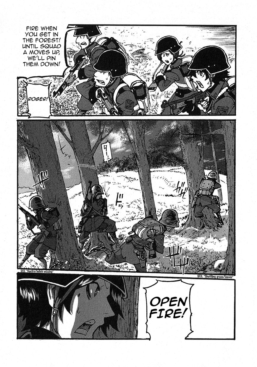 Groundless - Sekigan no Sogekihei Chapter 5 page 6 - Chapter 5 : Skirmish Battle at Wuzma Plateau