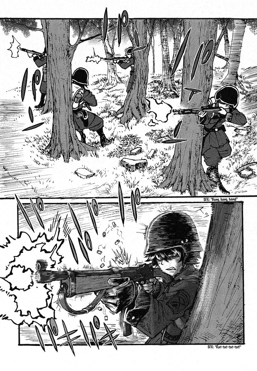 Groundless - Sekigan no Sogekihei Chapter 5 page 7 - Chapter 5 : Skirmish Battle at Wuzma Plateau