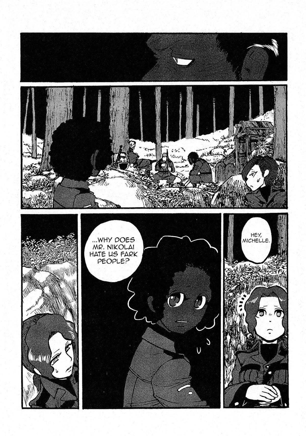 Groundless - Sekigan no Sogekihei Chapter 6 page 10 - Chapter 6 : Mercia's Outdoor Night Class (v1.1)
