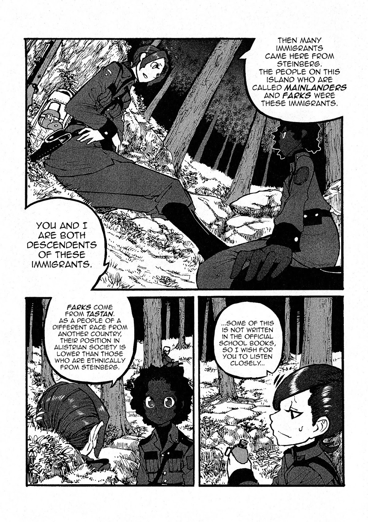 Groundless - Sekigan no Sogekihei Chapter 6 page 12 - Chapter 6 : Mercia's Outdoor Night Class (v1.1)