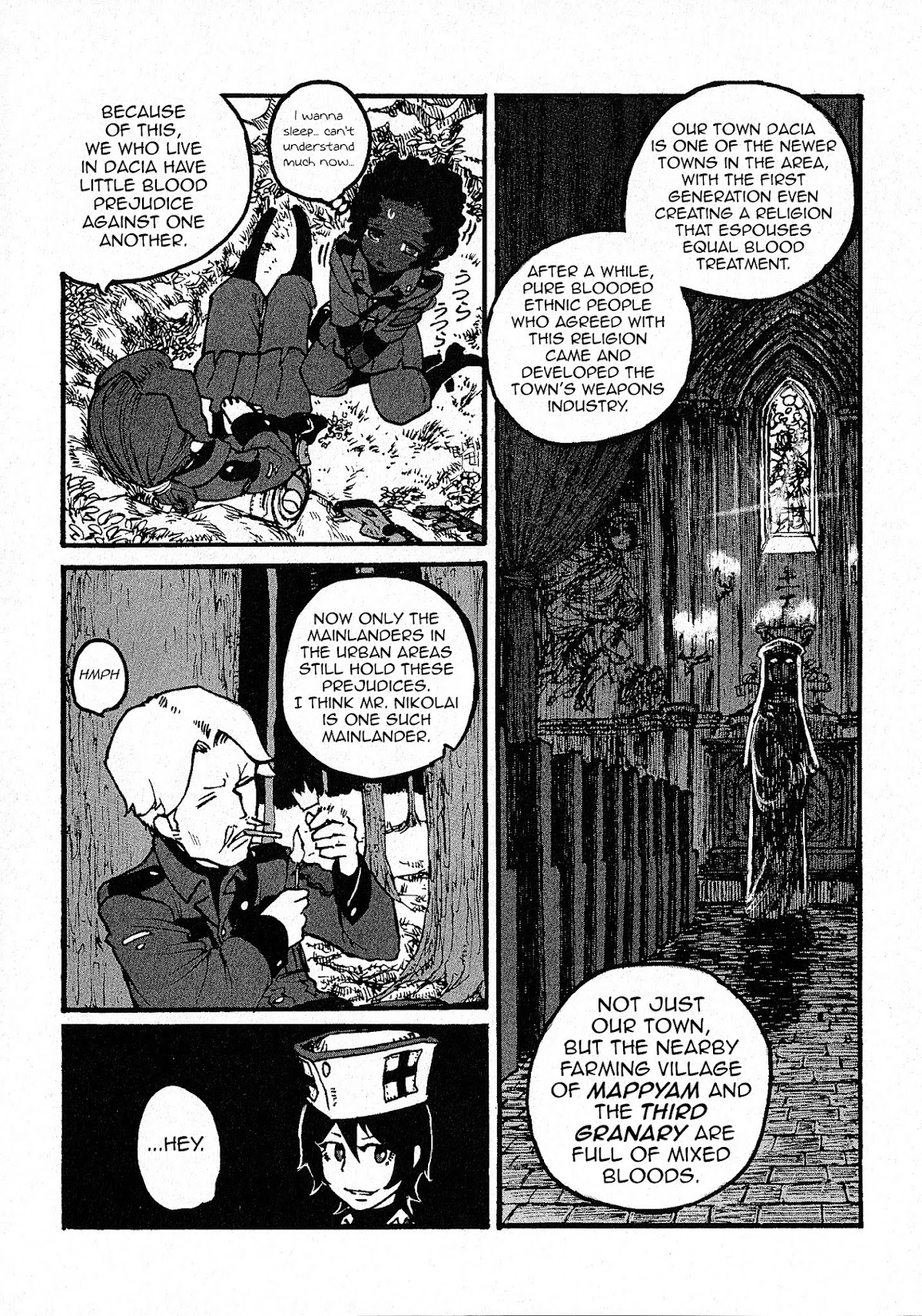 Groundless - Sekigan no Sogekihei Chapter 6 page 16 - Chapter 6 : Mercia's Outdoor Night Class (v1.1)