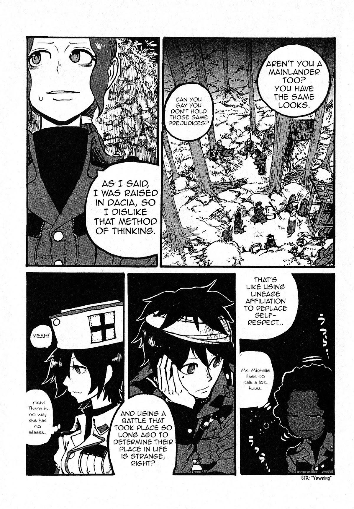 Groundless - Sekigan no Sogekihei Chapter 6 page 17 - Chapter 6 : Mercia's Outdoor Night Class (v1.1)