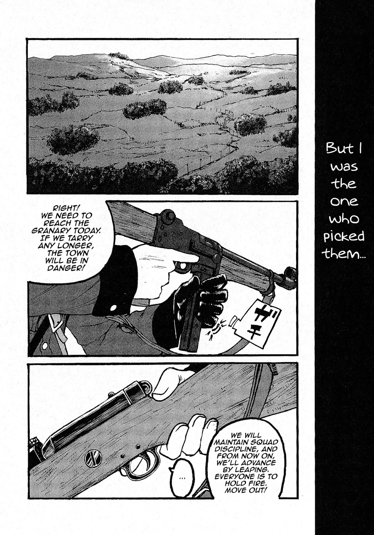 Groundless - Sekigan no Sogekihei Chapter 6 page 22 - Chapter 6 : Mercia's Outdoor Night Class (v1.1)