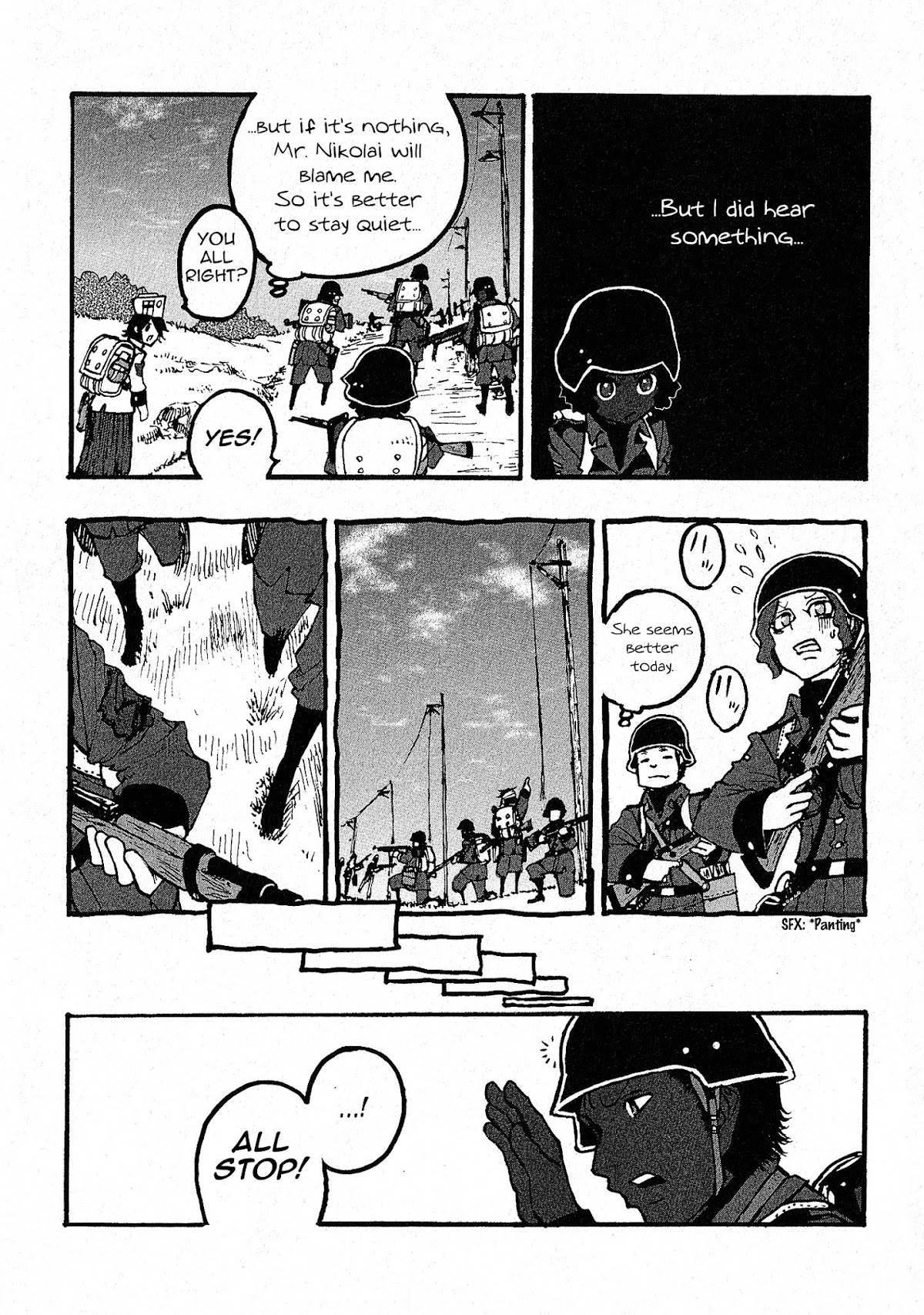 Groundless - Sekigan no Sogekihei Chapter 6 page 24 - Chapter 6 : Mercia's Outdoor Night Class (v1.1)