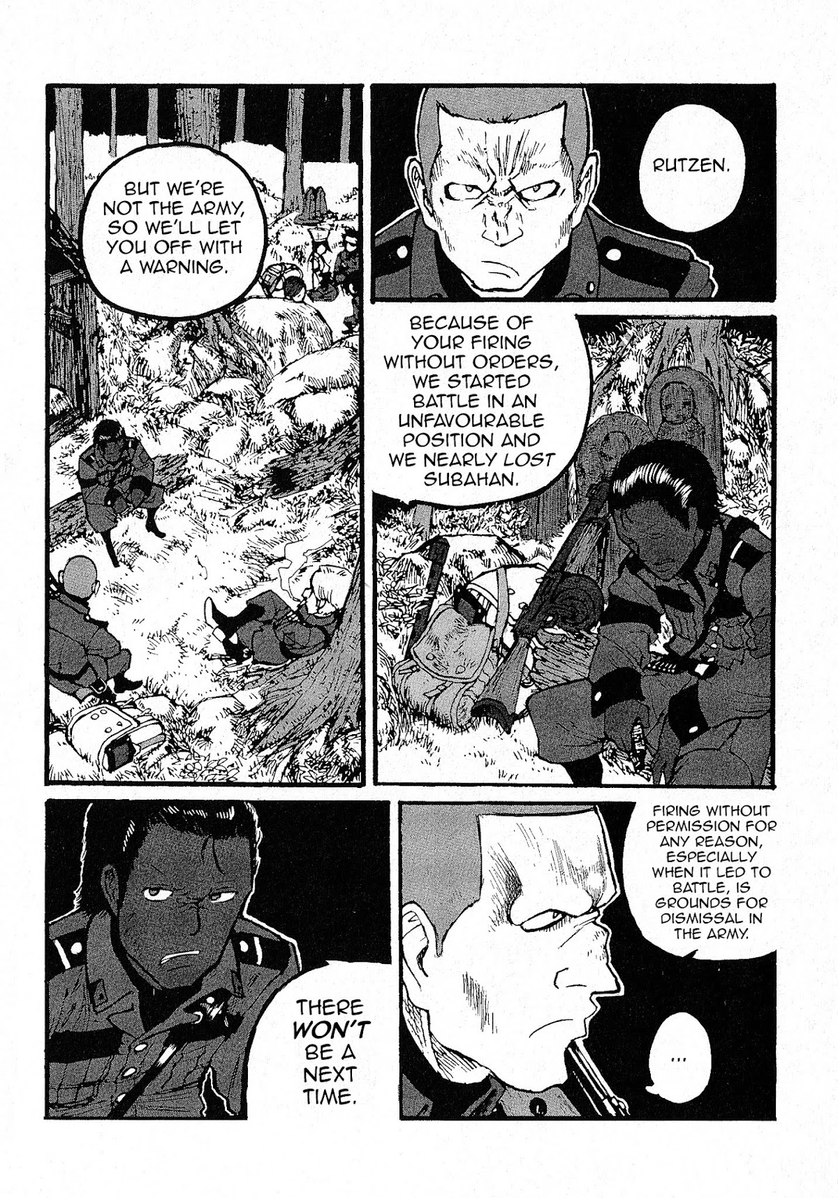 Groundless - Sekigan no Sogekihei Chapter 6 page 5 - Chapter 6 : Mercia's Outdoor Night Class (v1.1)
