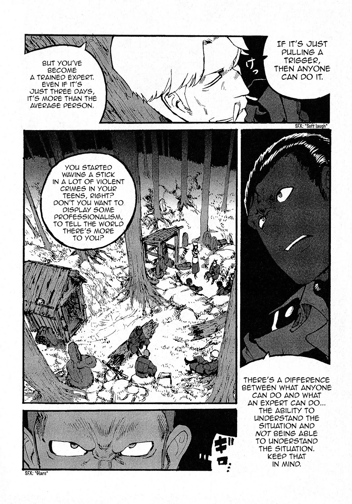 Groundless - Sekigan no Sogekihei Chapter 6 page 7 - Chapter 6 : Mercia's Outdoor Night Class (v1.1)