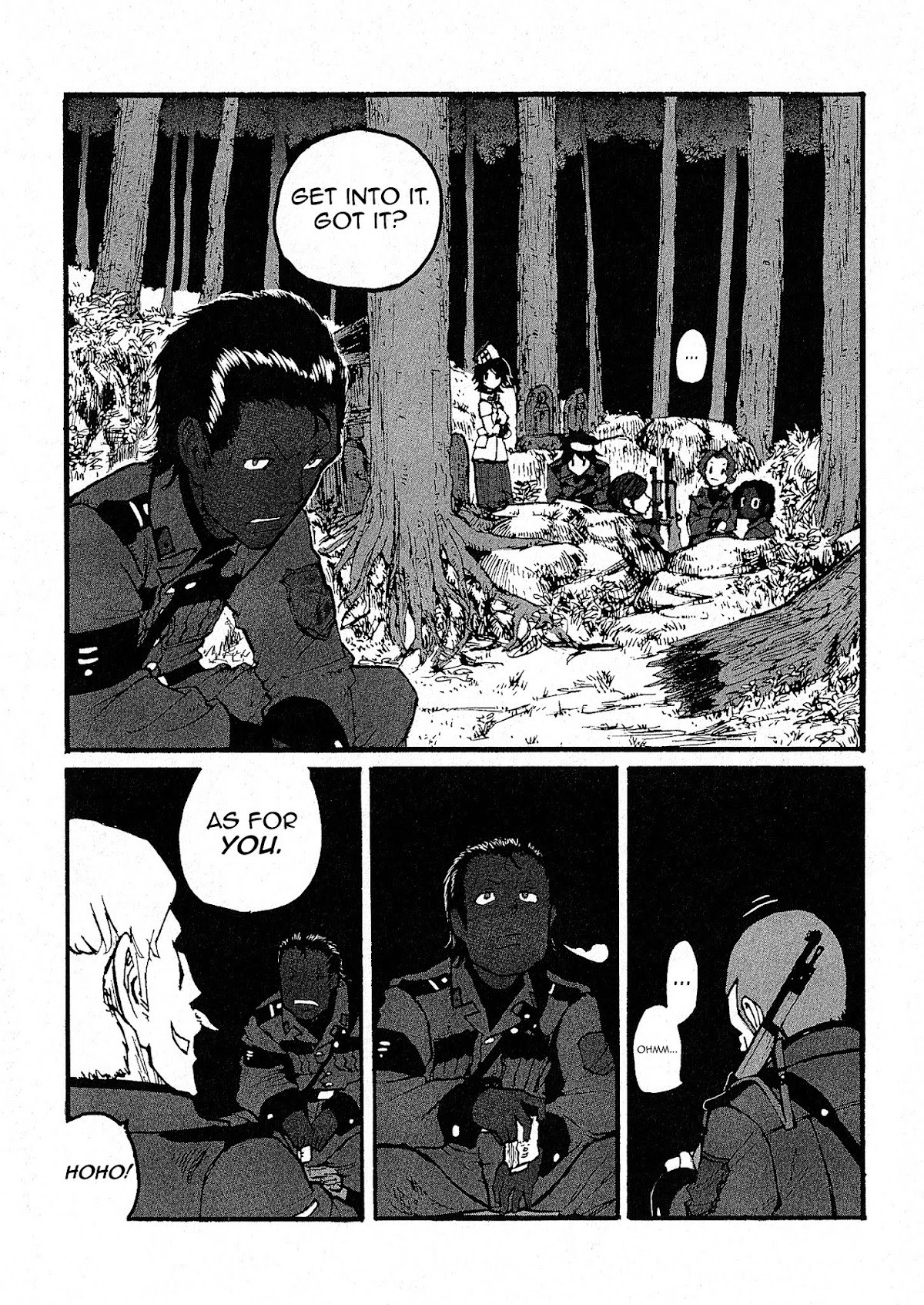 Groundless - Sekigan no Sogekihei Chapter 6 page 8 - Chapter 6 : Mercia's Outdoor Night Class (v1.1)
