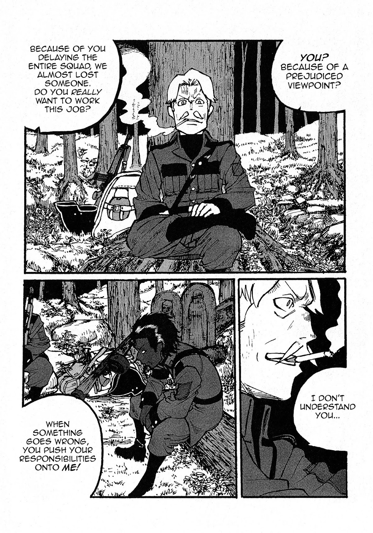 Groundless - Sekigan no Sogekihei Chapter 6 page 9 - Chapter 6 : Mercia's Outdoor Night Class (v1.1)