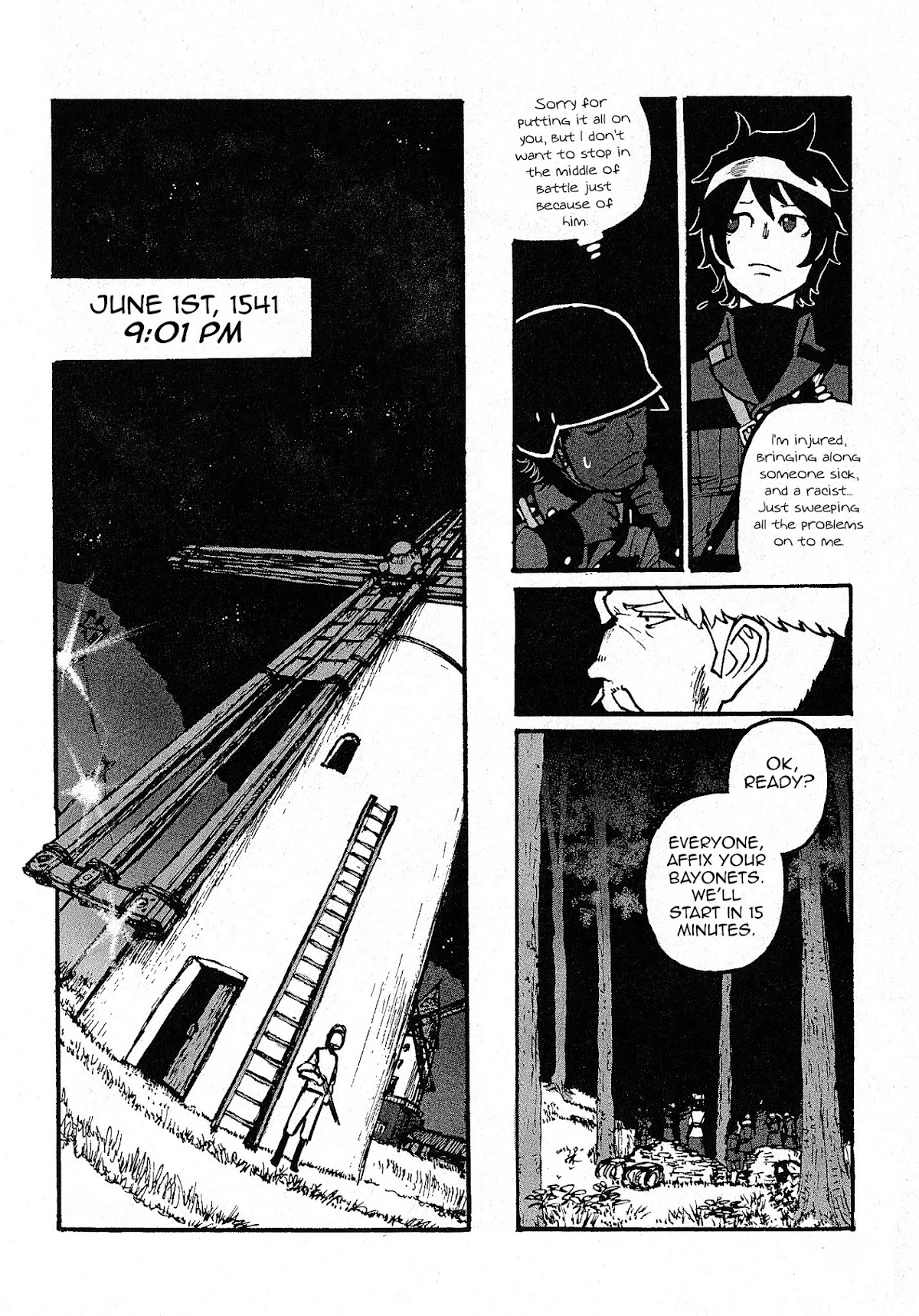 Groundless - Sekigan no Sogekihei Chapter 7 page 17 - Chapter 7 : Information and Psychology (v1.1)
