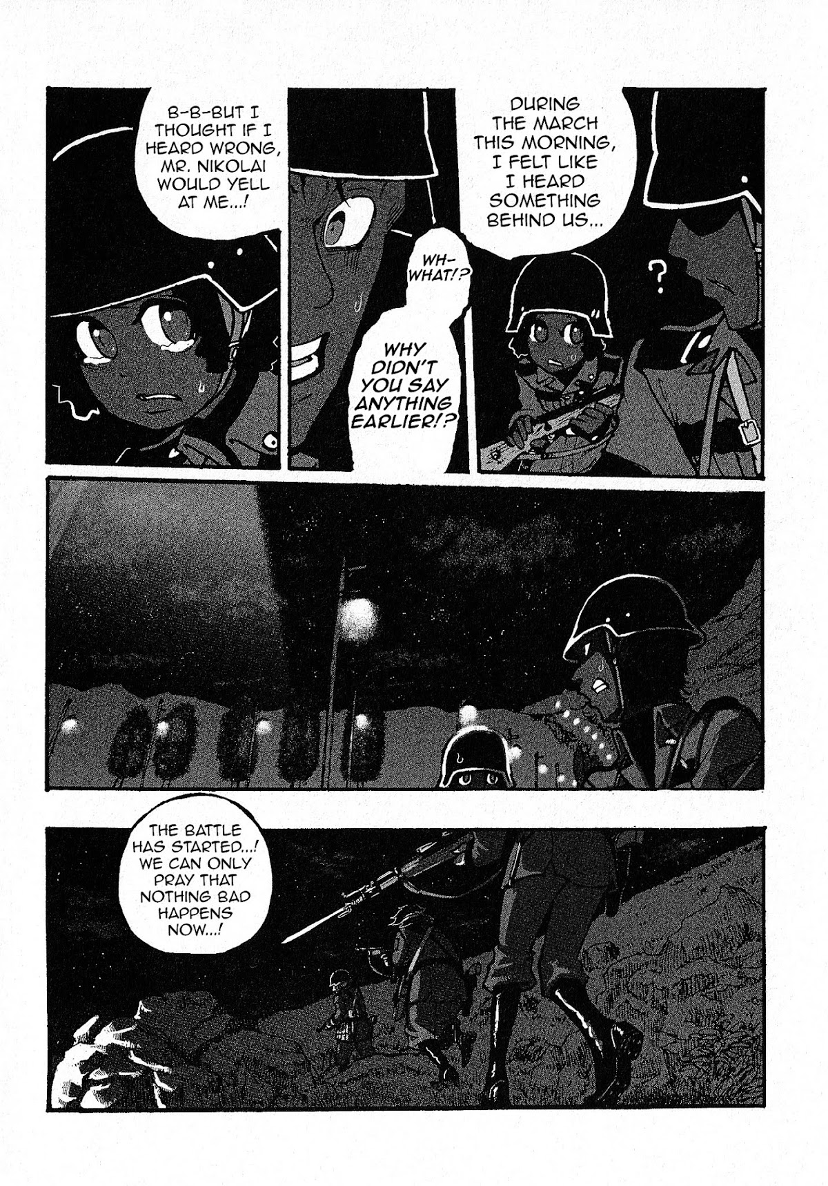 Groundless - Sekigan no Sogekihei Chapter 7 page 23 - Chapter 7 : Information and Psychology (v1.1)