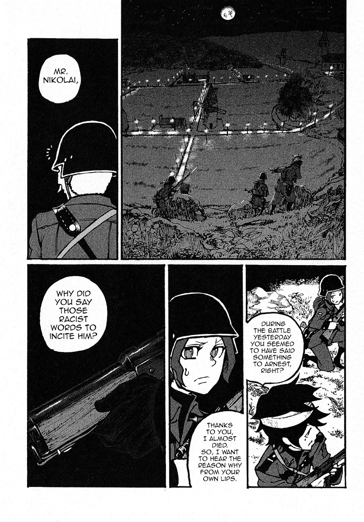 Groundless - Sekigan no Sogekihei Chapter 7 page 24 - Chapter 7 : Information and Psychology (v1.1)