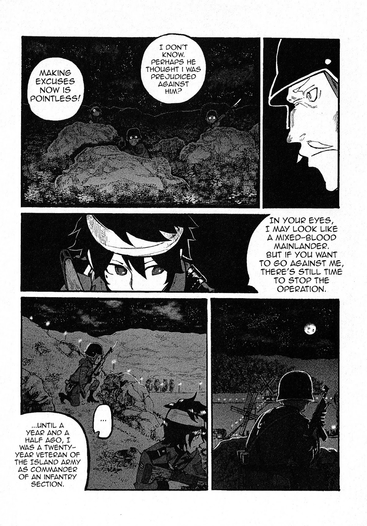 Groundless - Sekigan no Sogekihei Chapter 7 page 25 - Chapter 7 : Information and Psychology (v1.1)