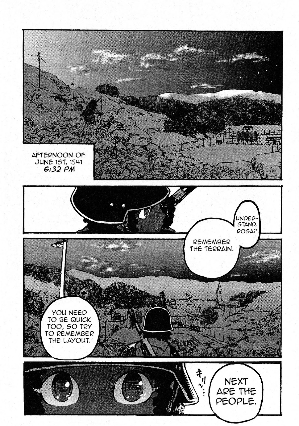 Groundless - Sekigan no Sogekihei Chapter 7 page 8 - Chapter 7 : Information and Psychology (v1.1)