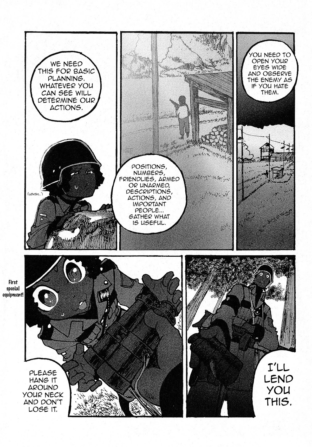 Groundless - Sekigan no Sogekihei Chapter 7 page 9 - Chapter 7 : Information and Psychology (v1.1)
