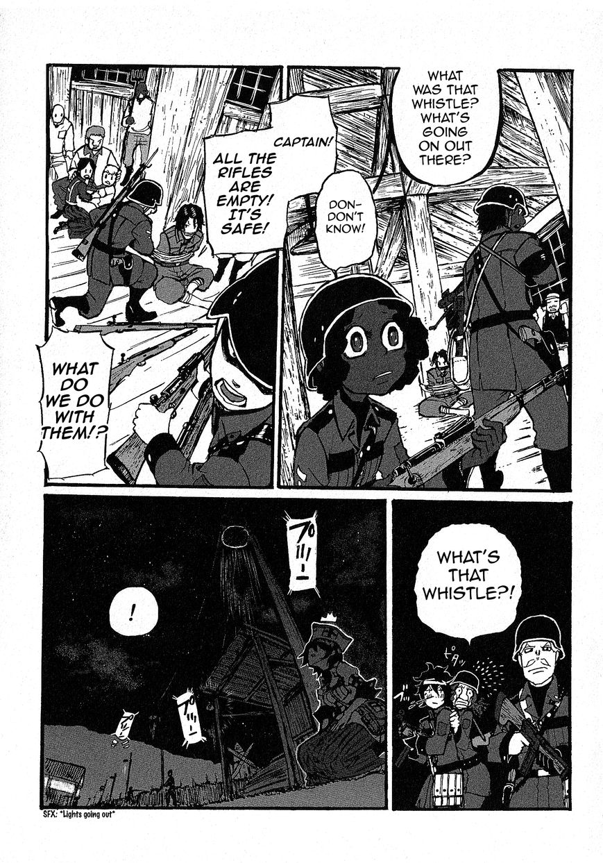 Groundless - Sekigan no Sogekihei Chapter 8 page 16 - Chapter 8 : Third Grain Silo Area Occupation Battle