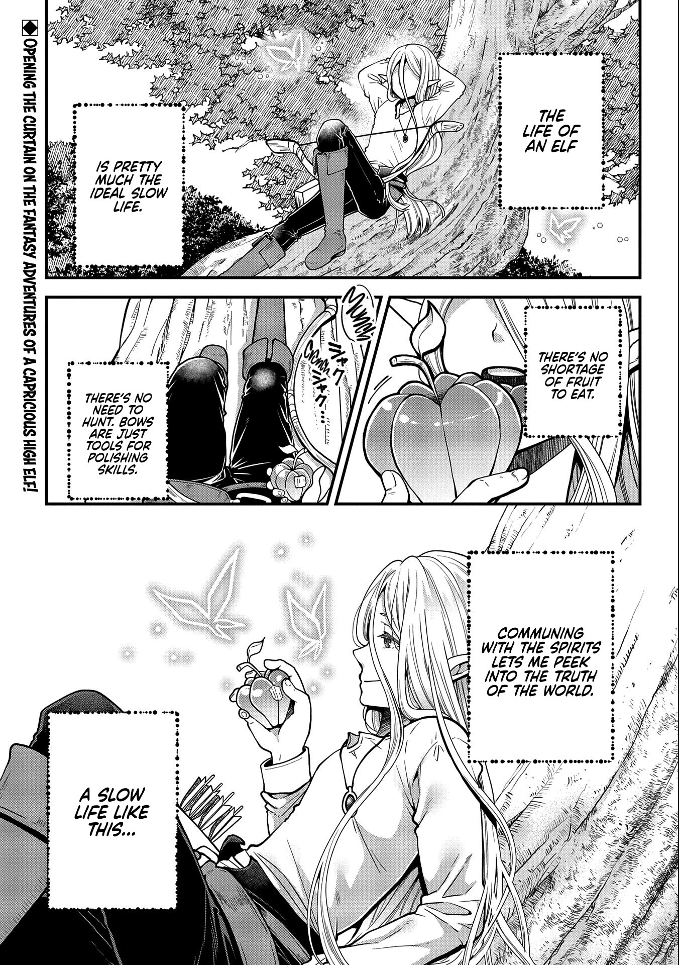 Growing Tired of the Lazy High Elf Life After 120 Years Chapter 1 page 2 - Chapter 1
