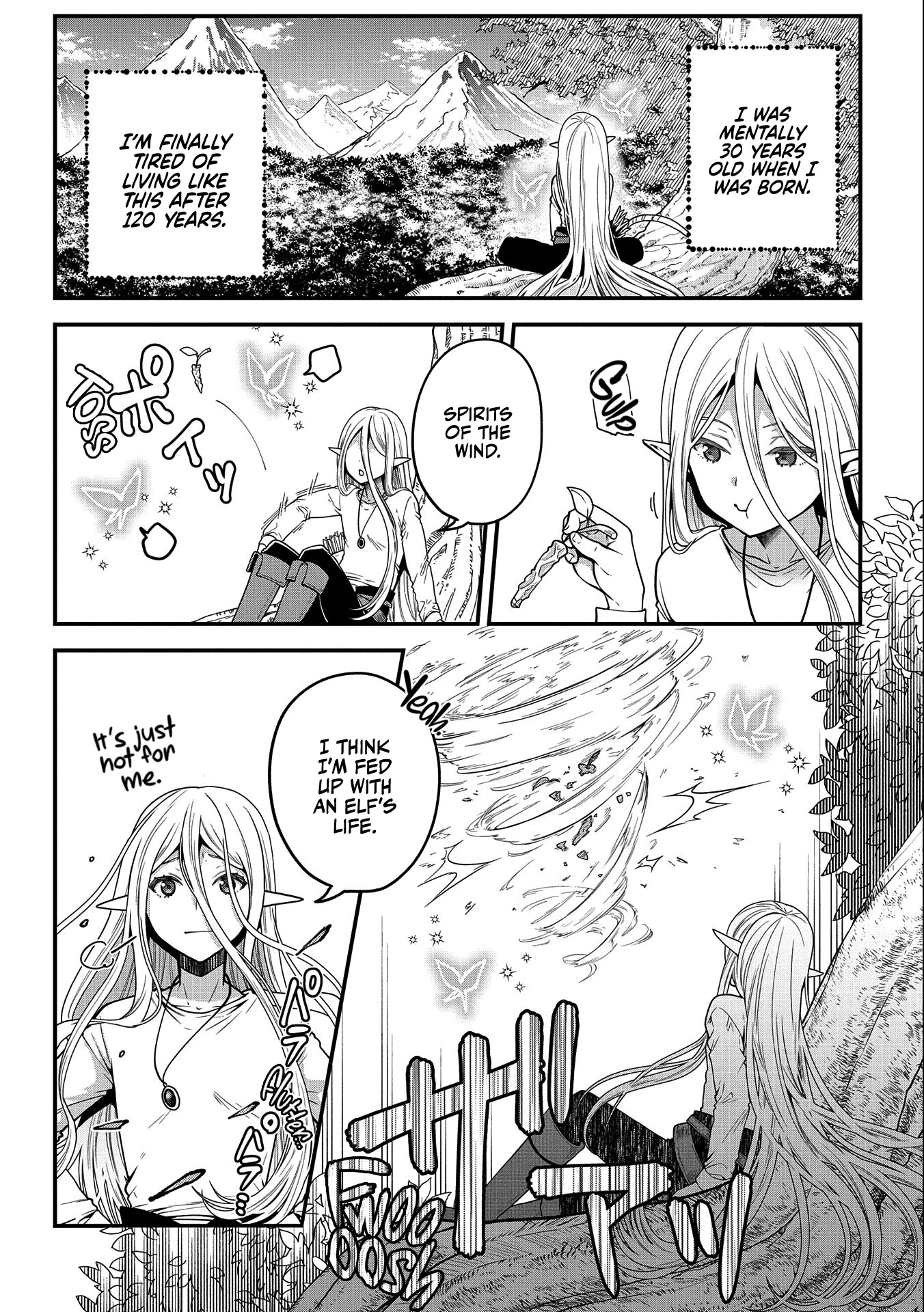 Growing Tired of the Lazy High Elf Life After 120 Years Chapter 1 page 4 - Chapter 1