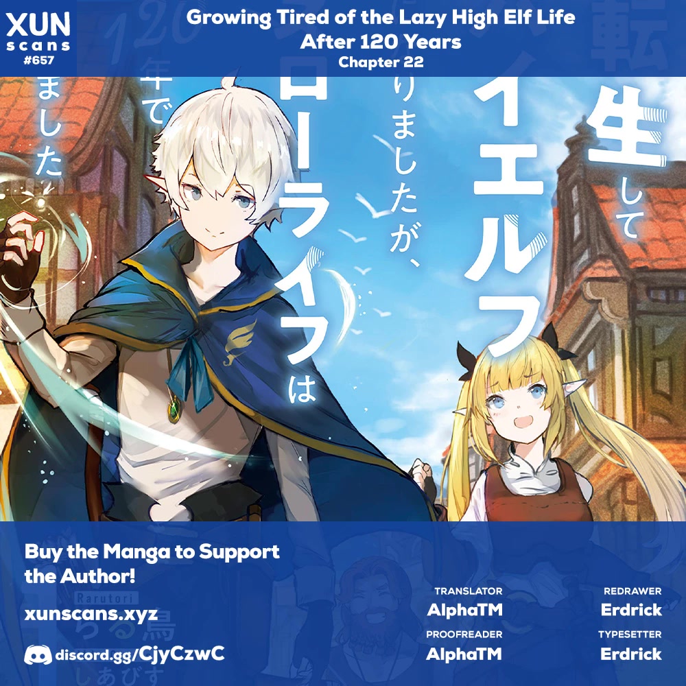 Growing Tired of the Lazy High Elf Life After 120 Years Chapter 22 page 1 - Chapter 22